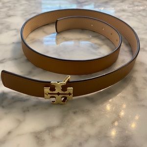 Tory Burch 1 inch reversible belt